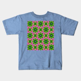 Pretty Dahlia bouquet pattern. Kids T-Shirt